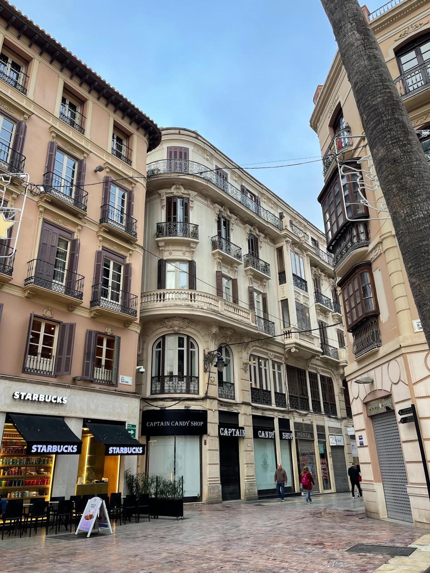 Atico En Plaza De La Constitucion 3 Bedrooms Малага Екстериор снимка